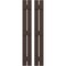 Ekena Millwork Americraft 2-Board, 3 Batten Exterior Real Wood Spaced Board-n-Batten Shutters, ARW401SB207X81TBH, PR ARW401SB207X81TBH - alternate 1